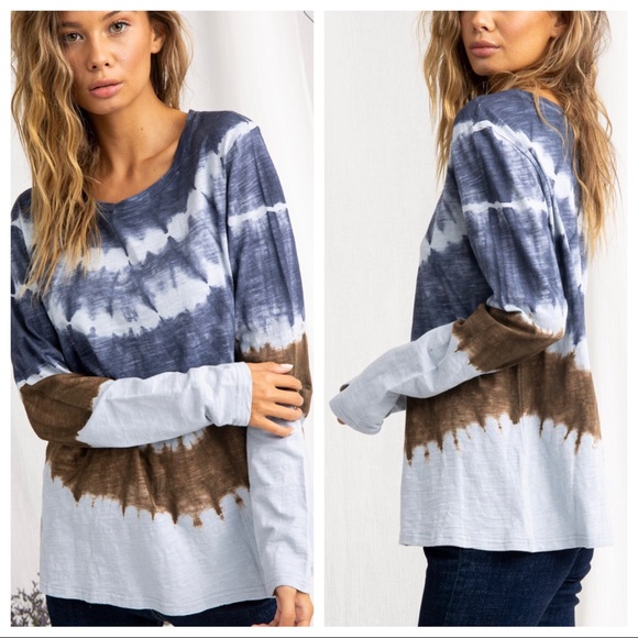 ✨LAST ONE✨Boho chic Hand Tie Dye Top - Picture 4 of 6
